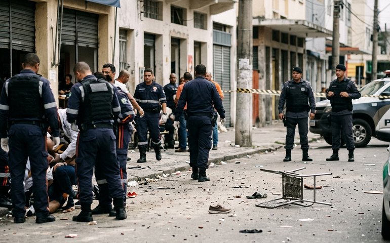 Explosão de granada deixa seis feridos na Ilha do Governador