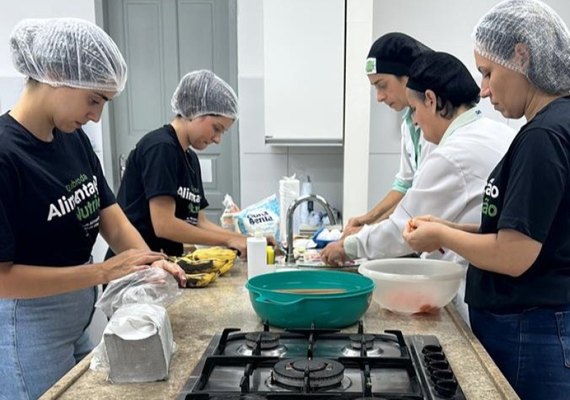 SMS faz oficinas para estimular alimentação saudável e utilização integral dos alimentos