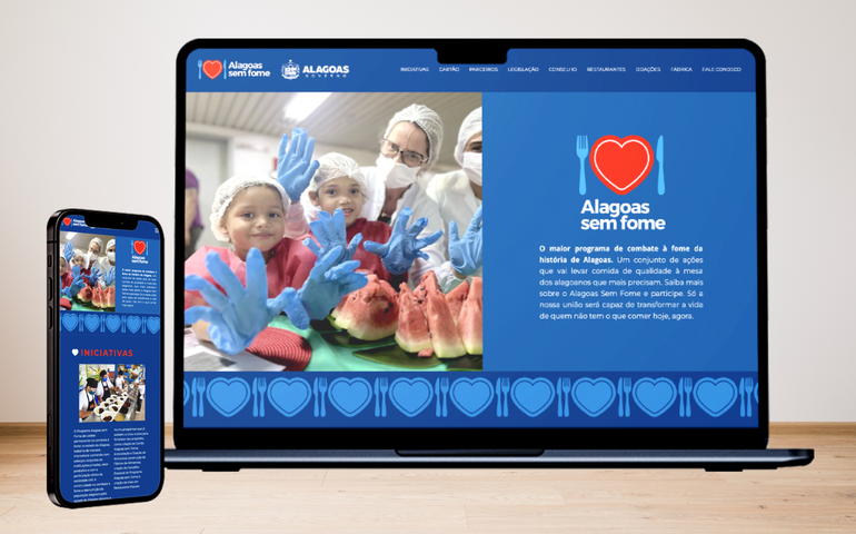 Instituto de Tecnologia entrega site do Alagoas sem Fome, o maior programa de combate à fome já visto no estado