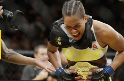 Amanda Nunes finaliza Tate e torna-se a 1ª brasileira campeã do UFC