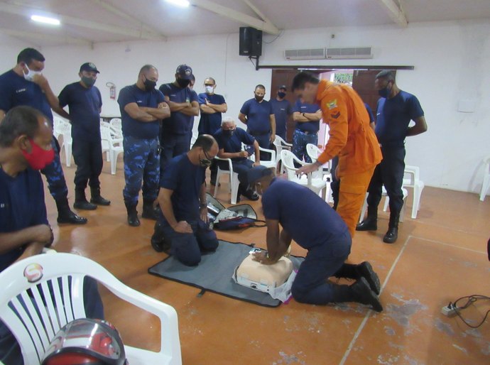 Guardas patrimoniais de Penedo são capacitados sobre primeiros socorros