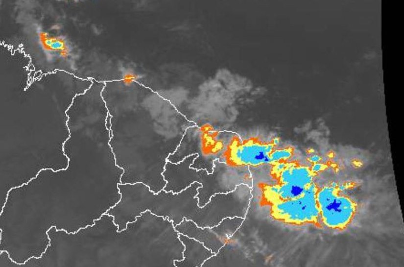 Previsão aponta chuva passageira no fim de semana em Alagoas