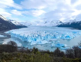 Geleira Perito Moreno apresenta sinais de derretimento recorde em imagens de satélite