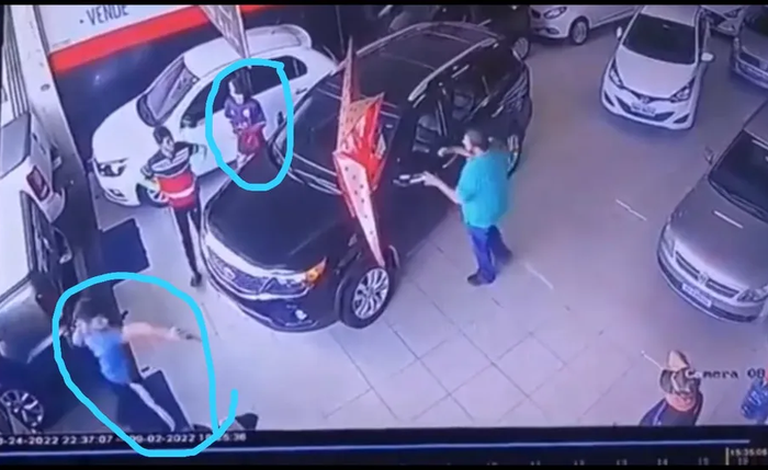 Proprietário da concessionária foi baleado na perna e sobreviveu
