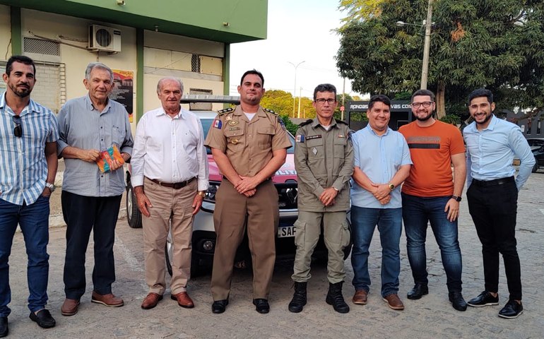 Sindilojas e representantes do comércio discutem com PM segurança no Centro de Arapiraca