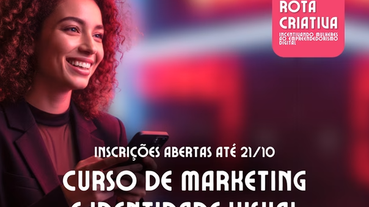 Prefeitura de Penedo e Ufal abrem inscrição para curso gratuito de Marketing e Identidade Visual para mulheres empreendedoras
