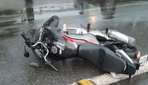 Copo quebrado provocou morte de motociclista durante acidente em Aracaju, diz SSP