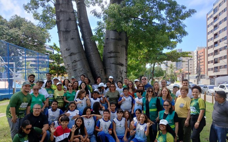 Alurb promove ação sustentável com estudantes da rede municipal