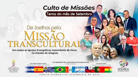 Culto Evangelístico de Missões - Acessível em Libras (10/09/2023)