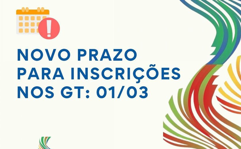 Serfi informa que prazo para inscrição no C20 encerra nesta sexta-feira, 01