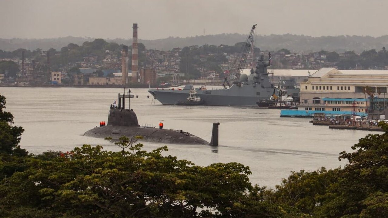 Submarino nuclear dos EUA chega a Cuba um dia após navios de guerra russos atracarem em Havana