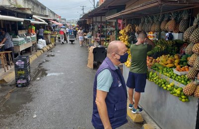 Reordenamento do Parque Rio Branco beneficia feirantes na Levada