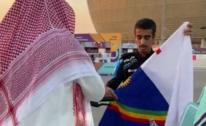 Jornalista foi obrigado a apagar vídeos que fez com a bandeira de Pernambuco