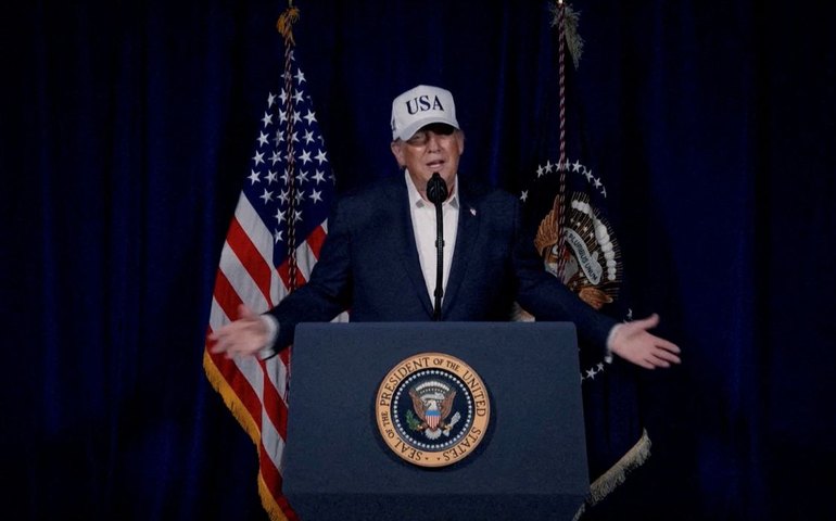 Trump justifica que ataques ao Irã é para defender norte-americanos