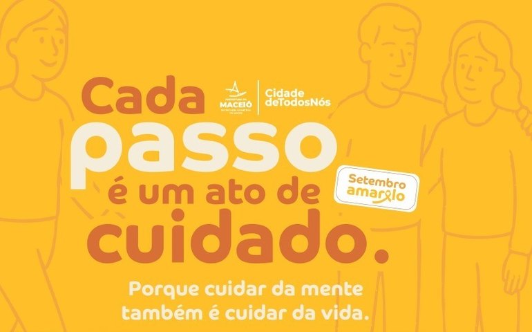 Maceió intensifica ações de prevenção ao suicídio no Setembro Amarelo