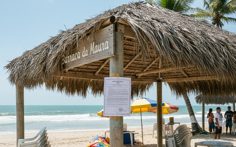 Barraca em Porto de Galinhas é multada em R$ 12 mil após agressão a turistas