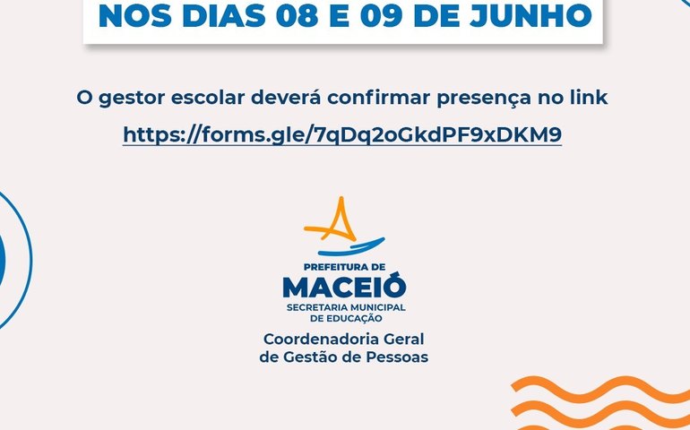 Educação promove encontro com gestores escolares sobre a avaliação no estágio probatório