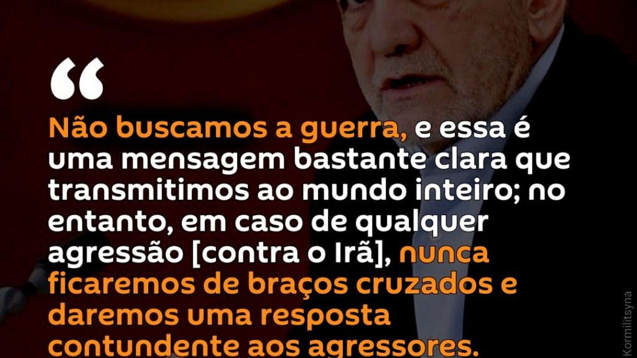 Presidente do Irã comenta sobre a instabilidade no Médio Oriente