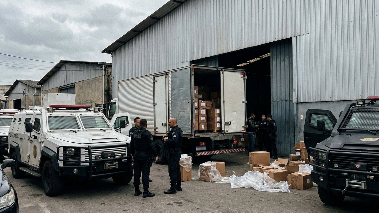 Quadrilha ligada ao TCP que roubava cargas é alvo da Polícia Civil