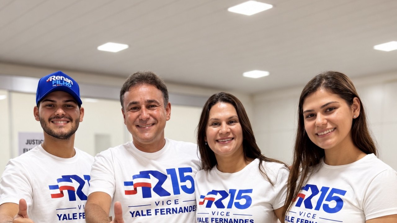 Candidato a vice-governador, Yale Fernandes vota em Arapiraca e destaca confiança nos eleitores