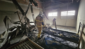 incêndio bombeiros / Foto: SSP/SE