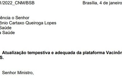 Ziulkoski solicita ao ministro da Saúde urgência na normalização de dados da Covid-19