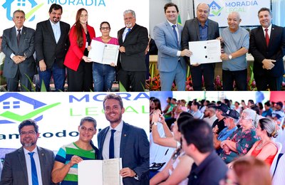 TJAL entrega 548 títulos de propriedade em Estrela de Alagoas, Joaquim Gomes e Girau do Ponciano