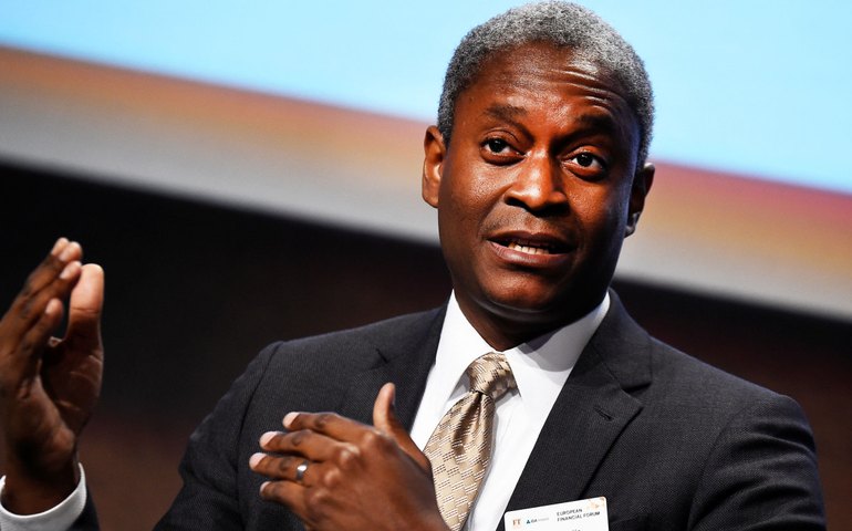 Dirigente do Fed diz estar &#8216;bem aberto&#8217; a 3 ou mais altas de juros nos EUA