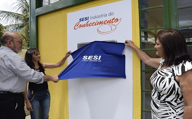 Sesi inaugura Indústria do Conhecimento em Estrela de Alagoas