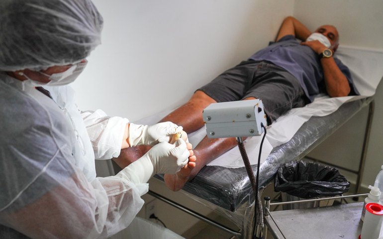 Ambulatório de Pé Diabético da Clínica da Família do Jacintinho é referência em saúde especializada