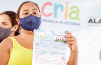 Mais de 2 mil famílias palmeirenses já foram beneficiadas com o Programa Criança Alagoana