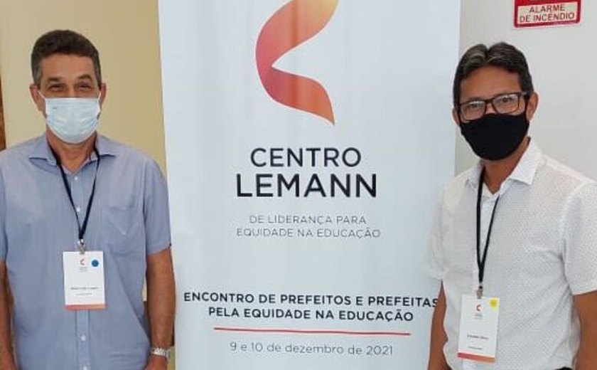 Prefeito de Branquinha participa do Encontro pela Equidade na Educação em Sobral no Ceará