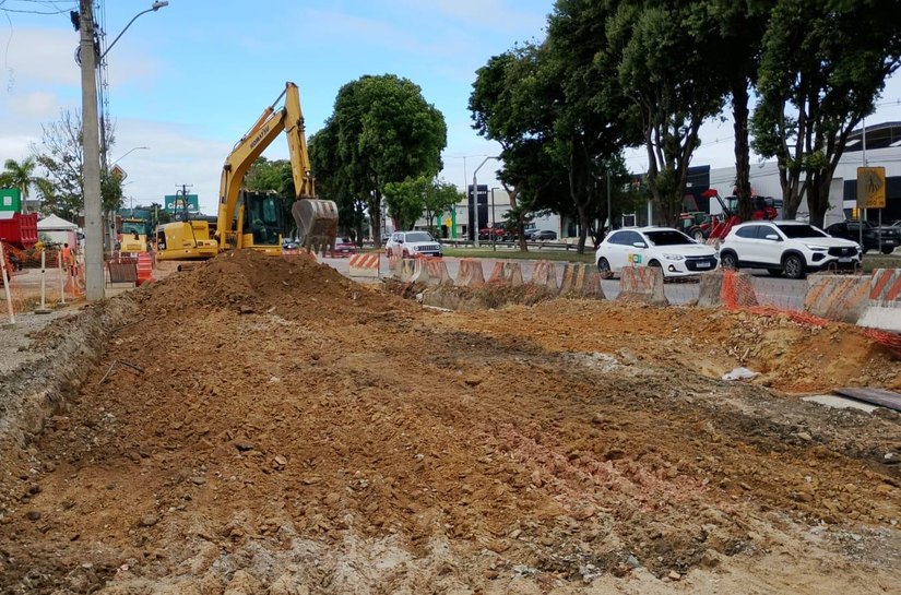 Ampliação da Av. Durval de Góes Monteiro entra na fase final em um dos trechos de obras