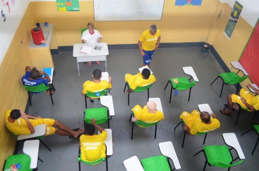 Educação propicia um futuro aos reeducandos do Presídio do Agreste