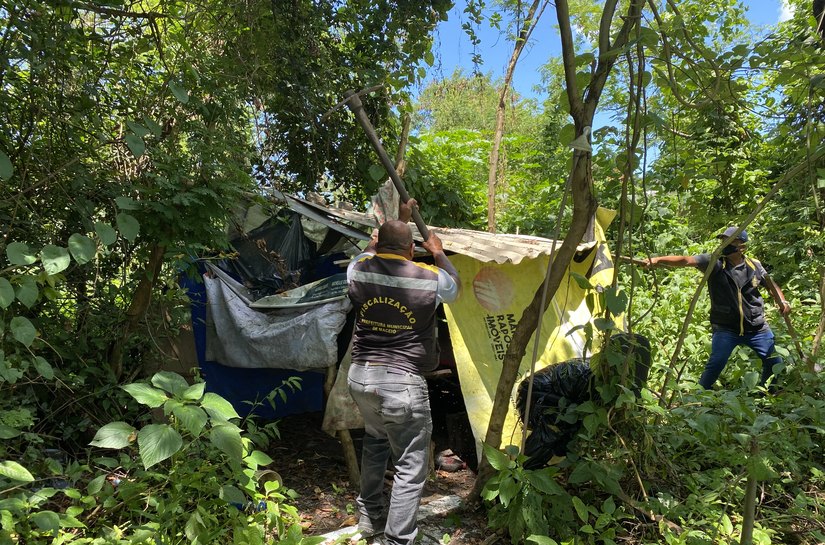 Semscs retoma área de preservação ambiental invadida no Parque Municipal