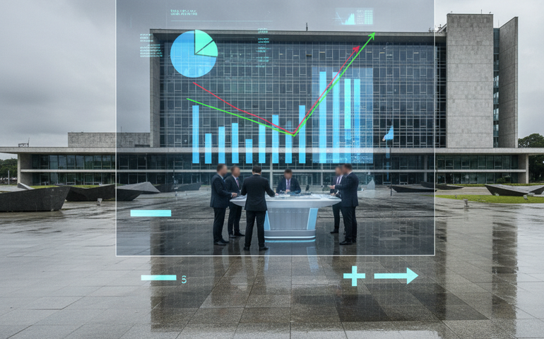 Tesouro projeta primário de -0,2% do PIB em 2026 e superávit de 0,3% em 2028
