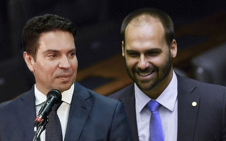 Câmara decide cassar mandatos de Eduardo Bolsonaro e Ramagem