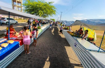Arapiraca: feira livre do Residencial Agreste faz sucesso entre moradores