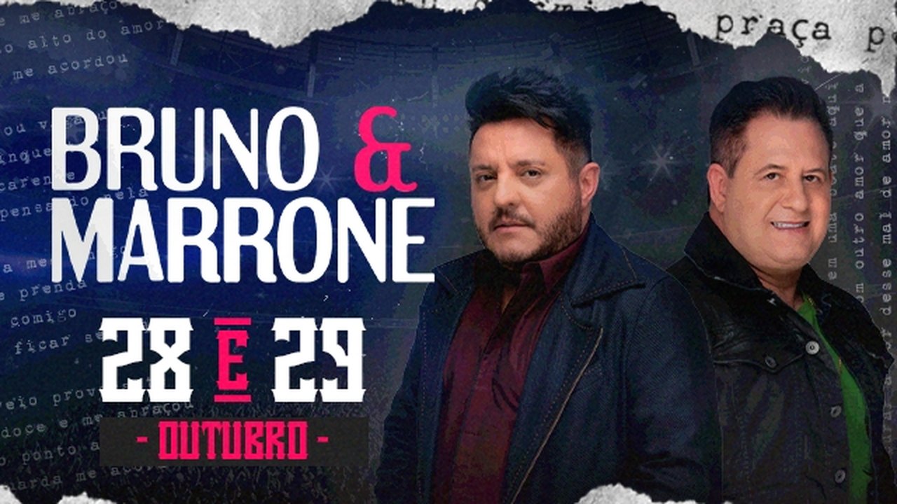 Bruno e Marrone se apresentam em duas datas no Espaço Unimed