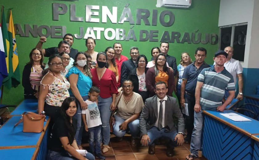 Em assembleia do Sinteal, trabalhadores da educação de Igaci rejeitam proposta de reajuste da prefeitura