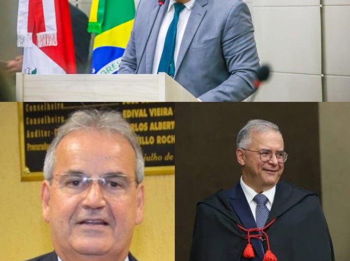 Vereador Allan Pierre solicita Moções de Aplausos para o desembargador Fábio Ferrário e conselheiro Otávio Lessa