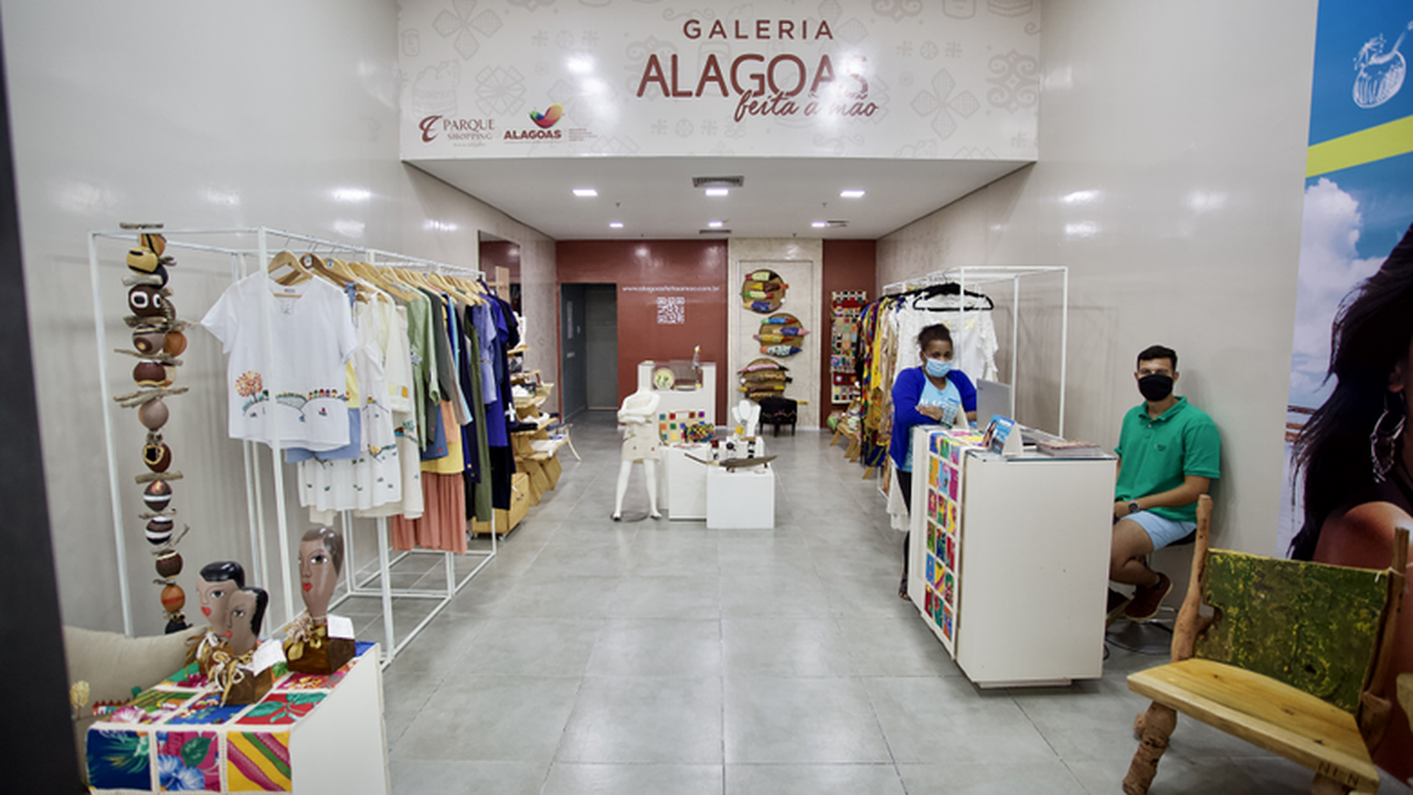 Galeria Alagoas Feita à Mão se prepara para vendas de final de ano