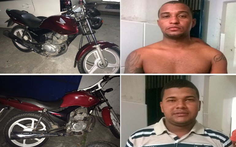 Polícia prende dupla acusada de praticar assaltos na Capital