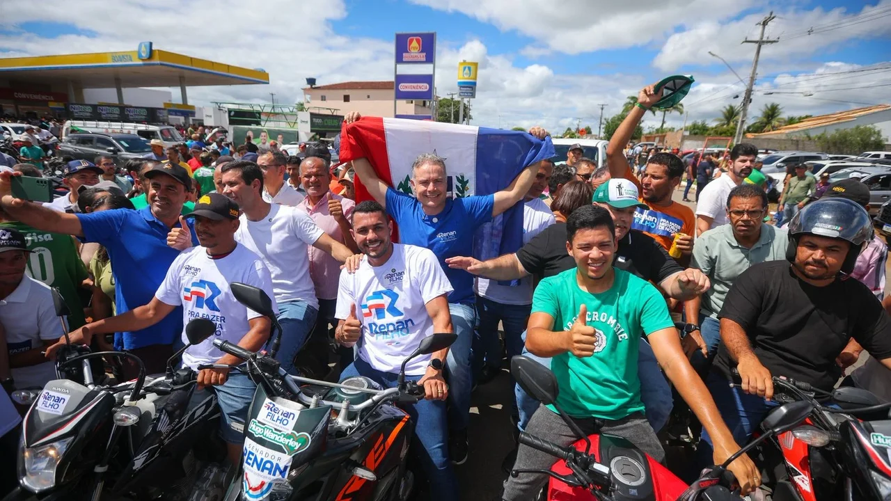 Caravana liderada por Renan Filho percorre 14 cidades neste fim de semana; veja rota