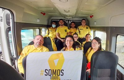 Agentes de Trânsito doam sangue e contribuem com o banco do Hemoal