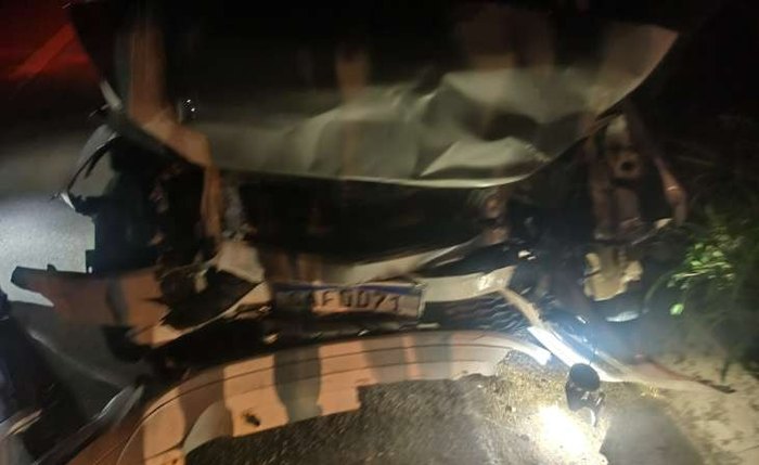 Colisão frontal deixa três feridos graves na BR 316