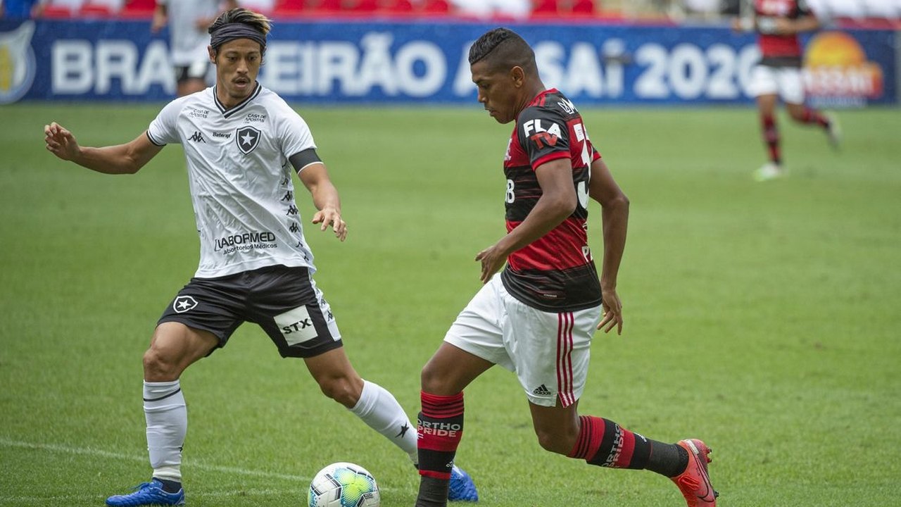Botafogo e Flamengo têm aproveitamento menor na temporada sem Tiquinho e Arrascaeta; veja números