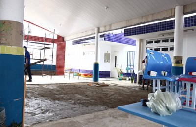 Obras de ampliação em sete creches municipais vão gerar mais de 700 vagas em toda Maceió