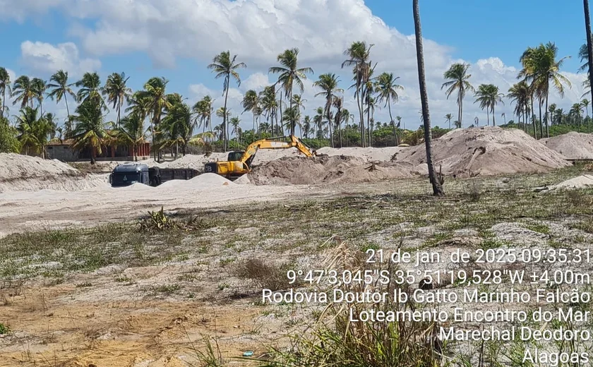 Igreja Católica aciona Justiça para suspender extração de areia na Praia do Francês