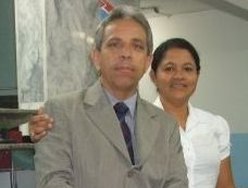 Pastor Paulo César Sales de Santana e sua esposa